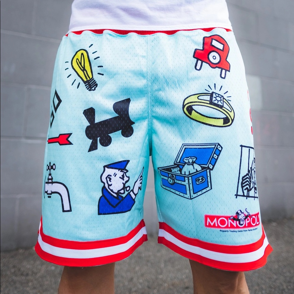 Monopoly AOP Retro Venice Shorts xxl